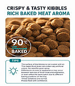 Rosy Fresh Grain-Free Baked Cat Food 2KG – High Protein Chicken & Duck, Low-Temperature Kibble, No Meat Meal - Image 6