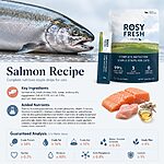 Rosy Fresh Salmon Recipe Cat Food Strips | Omega-Rich Complete Nutrition - Image 6