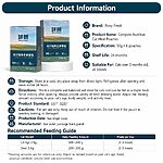 Rosy Fresh Beef Recipe Complete Nutrition Cat Meal Pouches 50g 6 Pouches - Image 3