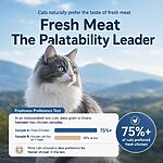 Rosy Fresh Rabbit & Cat Grass Recipe Complete Nutrition Cat Meal Cups 8 Cups 50g - Image 8