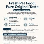Rosy Fresh Duck & Pear Recipe Baked Complete Dog Food 2.0kg - Image 4