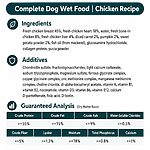 Rosy Fresh Complete Dog Wet Food – Chicken Recipe 170g × 4 Cans - Image 4