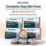 Rosy Fresh Complete Dog Wet Food – Beef Recipe 170g × 4 Cans - Image 3