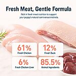 Rosy Fresh Baked Puppy Food 2kg Fresh Chicken & Duck Kibble - Image 4