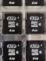 Brand New ATP 4GB Industrial miniSD Card (Class 6) - Model AF4GMD