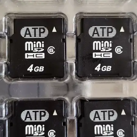 Brand New ATP 4GB Industrial miniSD Card (Class 6) - Model AF4GMD