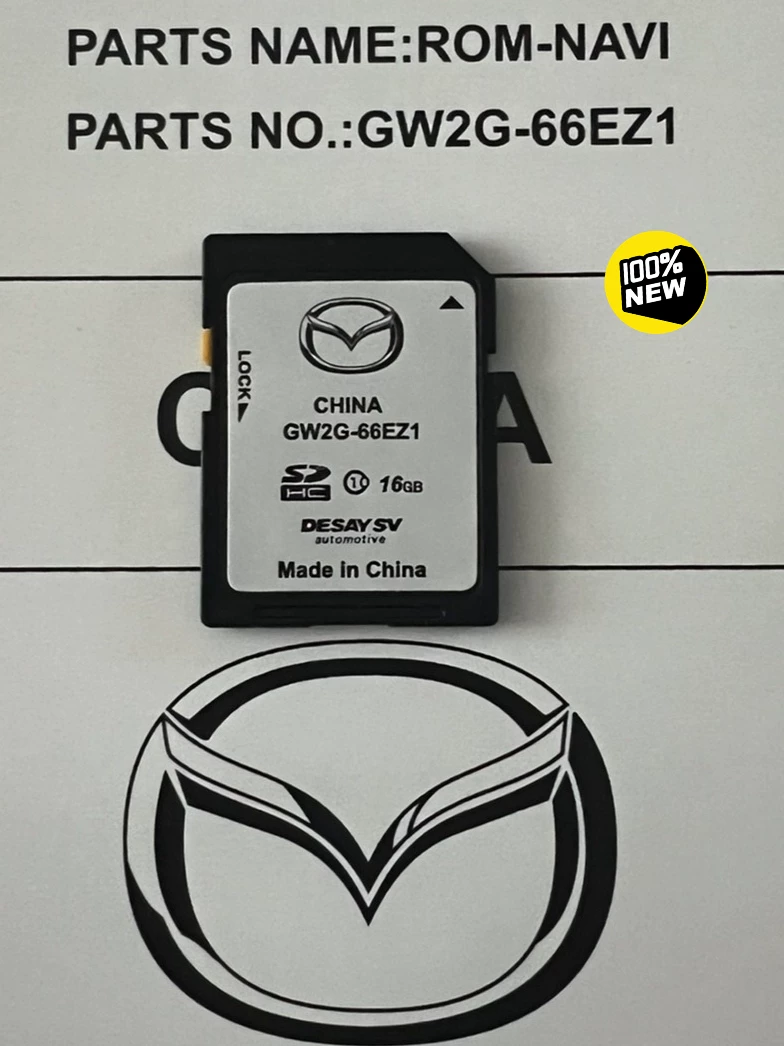 ELE-RS-0000-0006-01 Brand New Original Mazda 16GB SD Card (Class 10, MLC) - Automotive Grade - Image 1